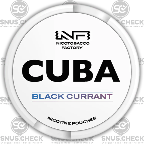 Cuba White Blackcurrant