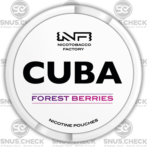 Cuba White Forest Berries